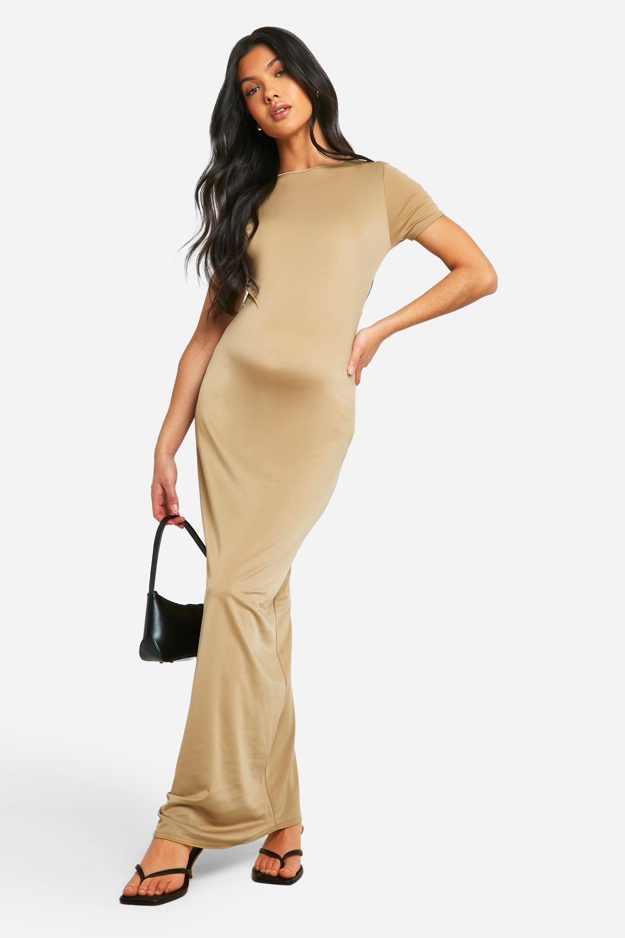 Maternity maxi dress boohoo hotsell